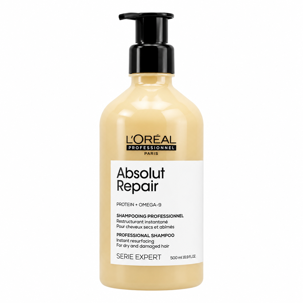 شامپو مخصوص موهای آسیب دیده لورال پروفشنال مدل ابسولوت ریپیر ( Absolut repair ) حجم 500 میل
