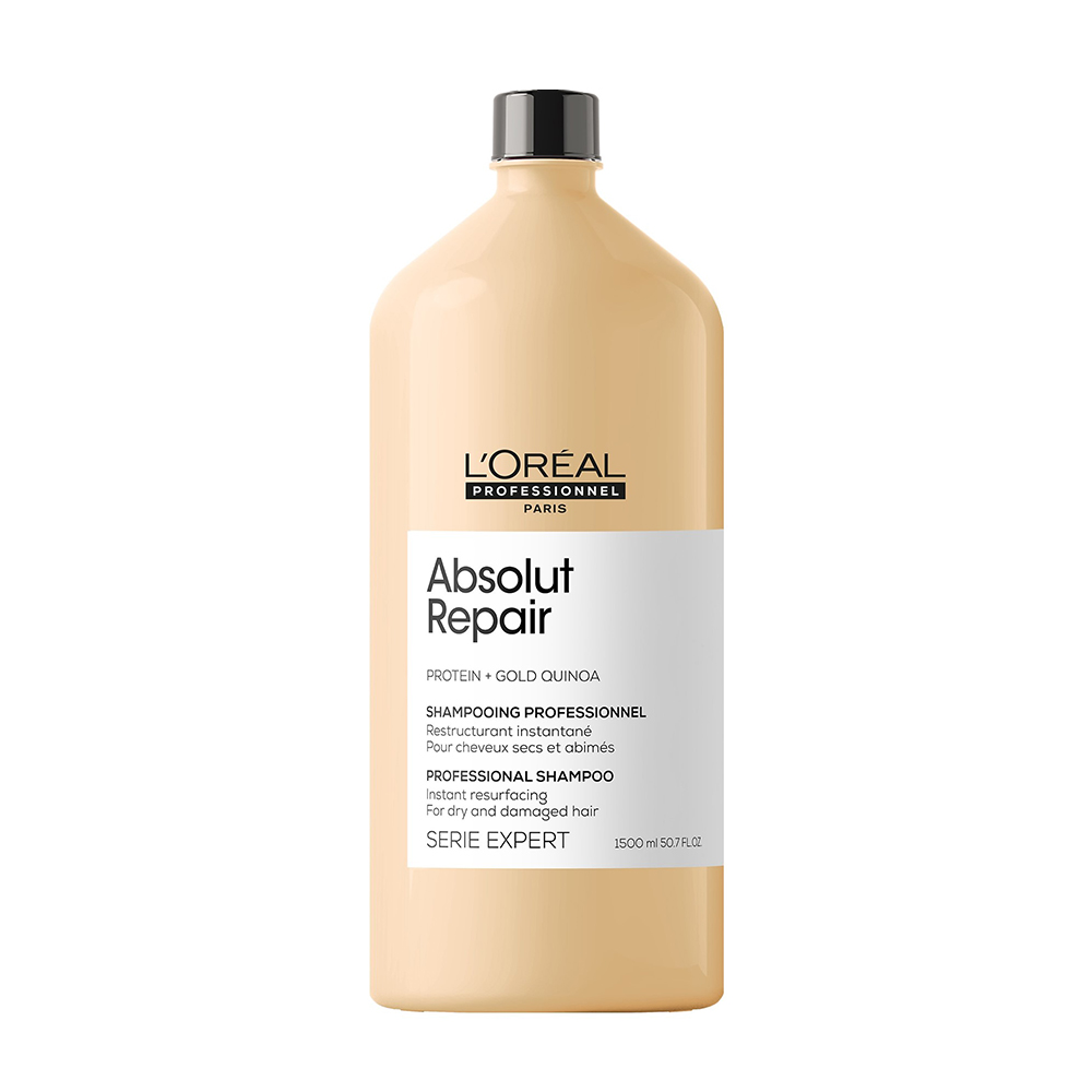 شامپو مخصوص موهای آسیب دیده لورال پروفشنال مدل ابسولوت ریپیر ( Absolut repair ) حجم 1500 میل